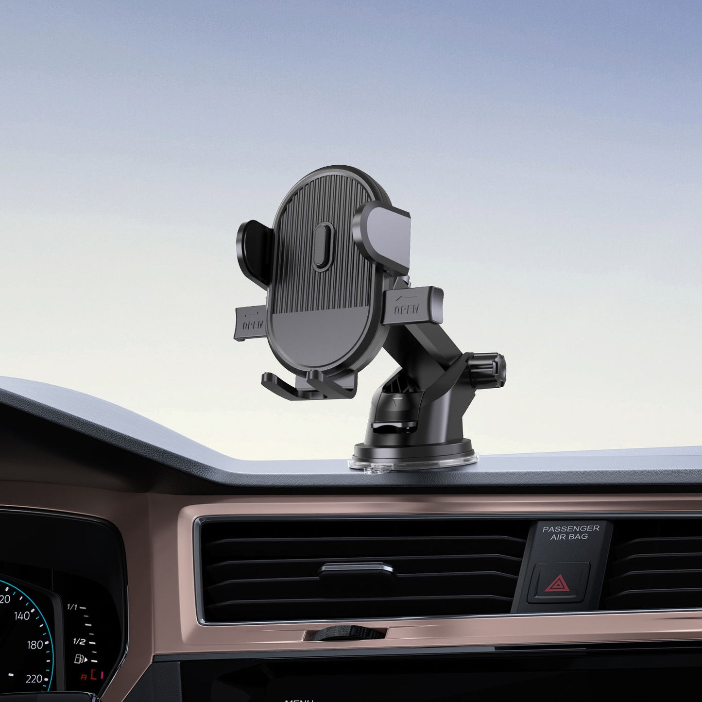 Upgrade 360 Rotatable Car Phone Holder Suction Cup Windshield Extension Navigation Bracket Flexible Air Vent Hook