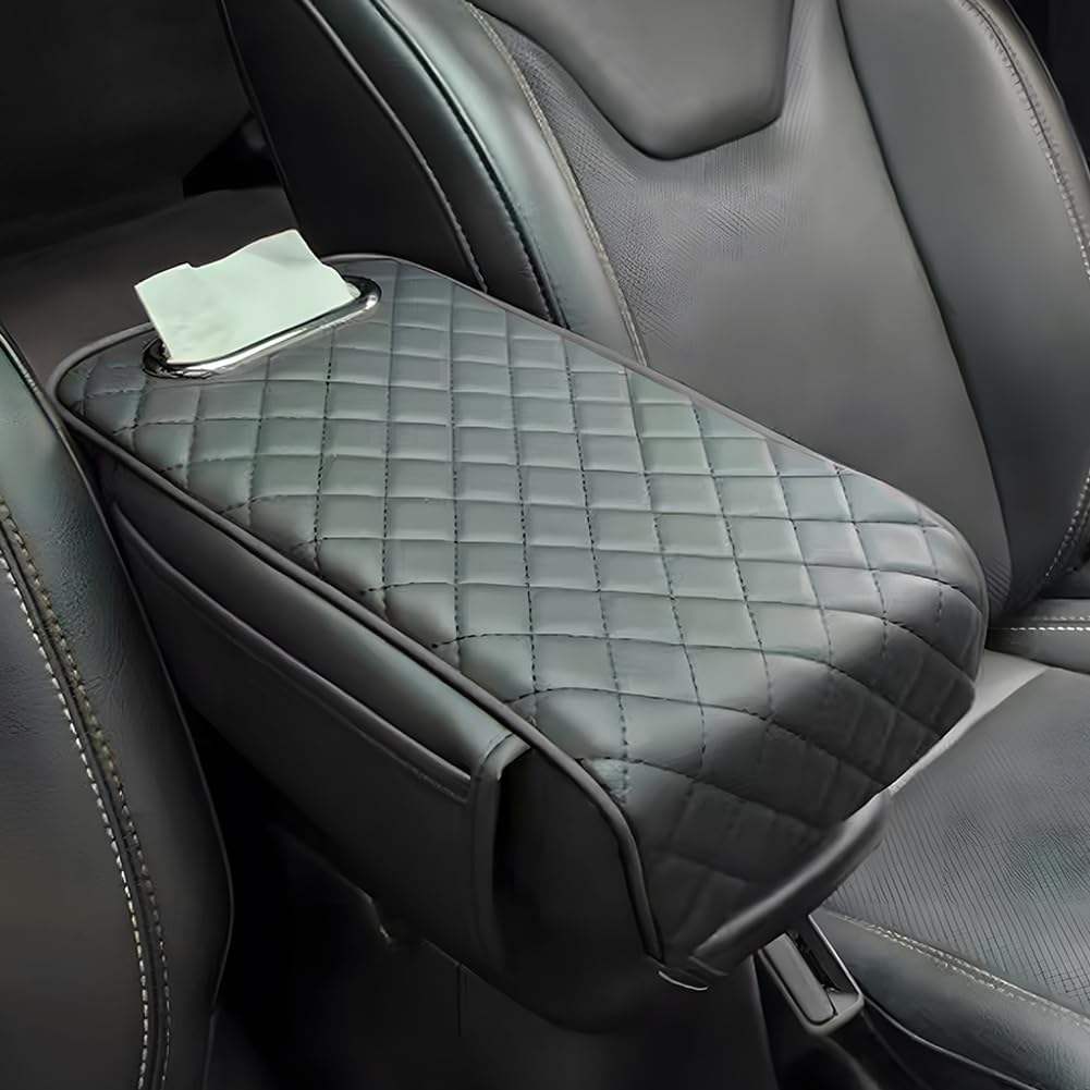 Customized Logo Fancy Leather Portable Tissue Box Car Napkin Holder Cover Paper Box Tissue Box for Car
