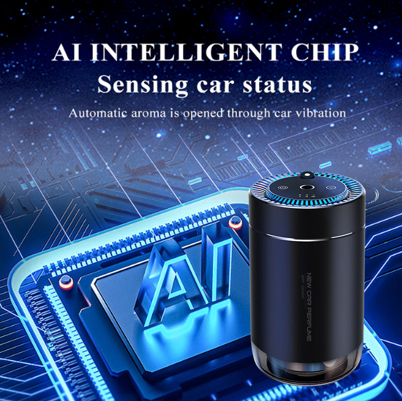 Saintdeland New 80ml Electric Vehicle Perfume Oil Diffuser Portable Charging Starry Sky Top Automatic Car Aroma Diffuser
