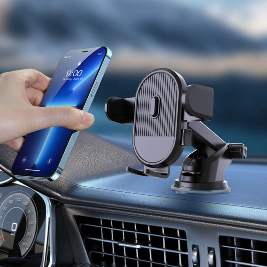 Upgrade 360 Rotatable Car Phone Holder Suction Cup Windshield Extension Navigation Bracket Flexible Air Vent Hook