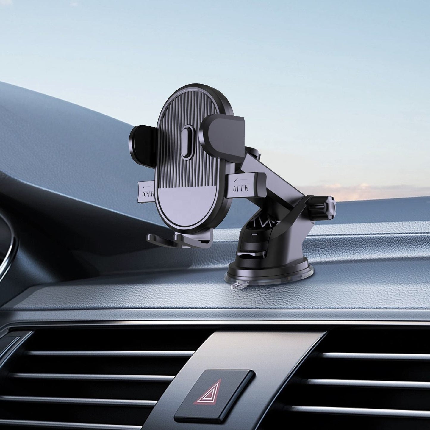 Upgrade 360 Rotatable Car Phone Holder Suction Cup Windshield Extension Navigation Bracket Flexible Air Vent Hook