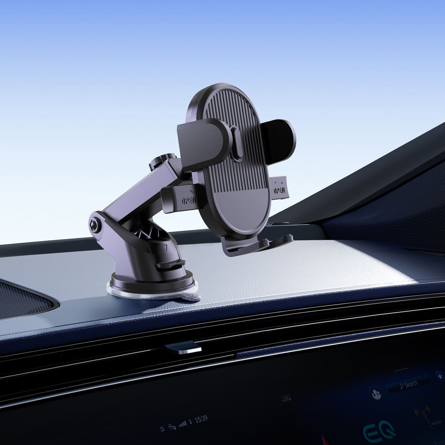 Upgrade 360 Rotatable Car Phone Holder Suction Cup Windshield Extension Navigation Bracket Flexible Air Vent Hook