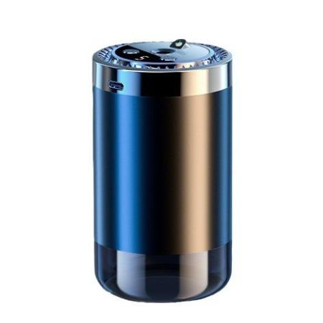 Luxury Smart Atomizing Car Fragrance Diffuser Colorful Light Starry Top 5 Gear Adjust Auto Spray USB Powered Vibration Sensor